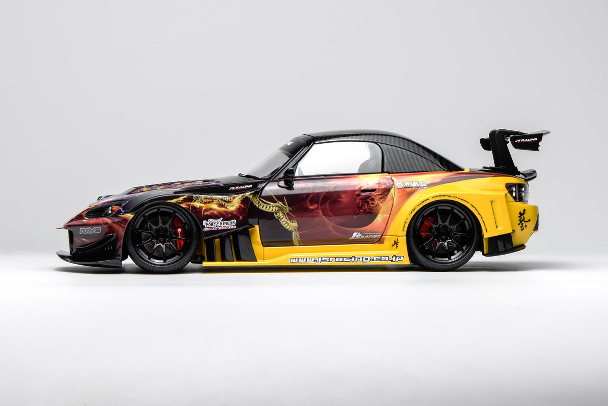 *PREORDER* MotorHelix 1:18 Honda S2000 J's Racing Maou 2013 in Maou Livery