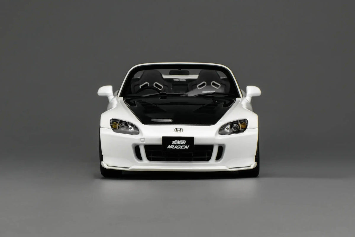 MotorHelix 1/18 Honda S2000 (AP2) MUGEN in Platinum White Pearl