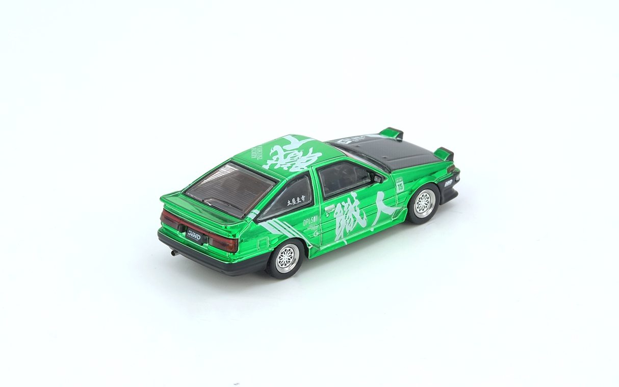 *PREORDER* INNO64 1:64 TOYOTA SPRINTER TRUENO AE86 "KEIICHI TSUCHIYA" (With Chase car) Limited Edition