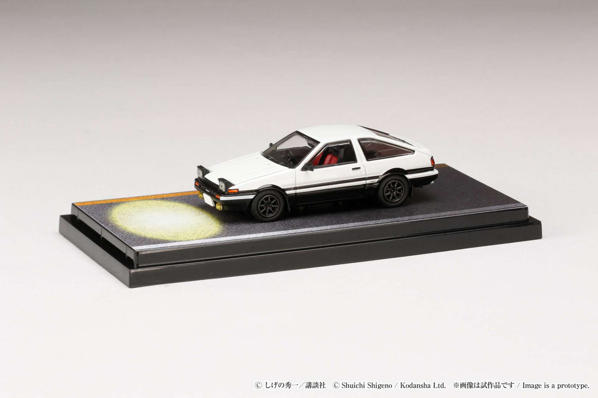 Hobby Japan 1:64 Toyota Sprinter Trueno GT Apex (AE86) Initial D VS Kyoichi Sudo