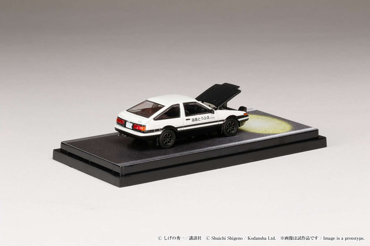 Hobby Japan 1:64 Toyota Sprinter Trueno GT Apex (AE86) Initial D VS Tomoyuki Tachi