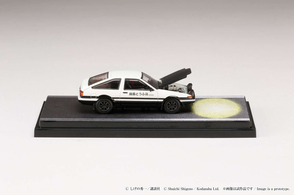 Hobby Japan 1:64 Toyota Sprinter Trueno GT Apex (AE86) Initial D VS Tomoyuki Tachi