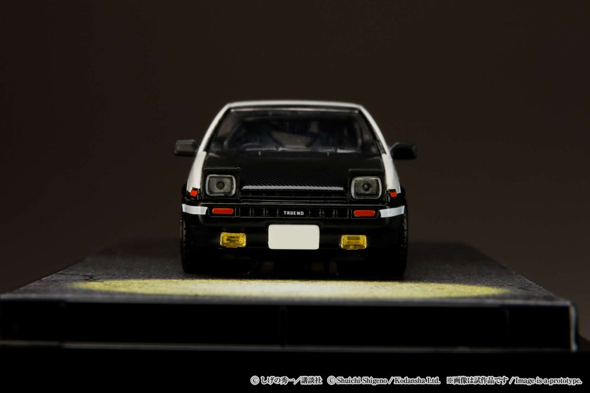 Hobby Japan 1:64 Toyota Sprinter Trueno (AE86) Initial D Final Version VS Shinji Inui