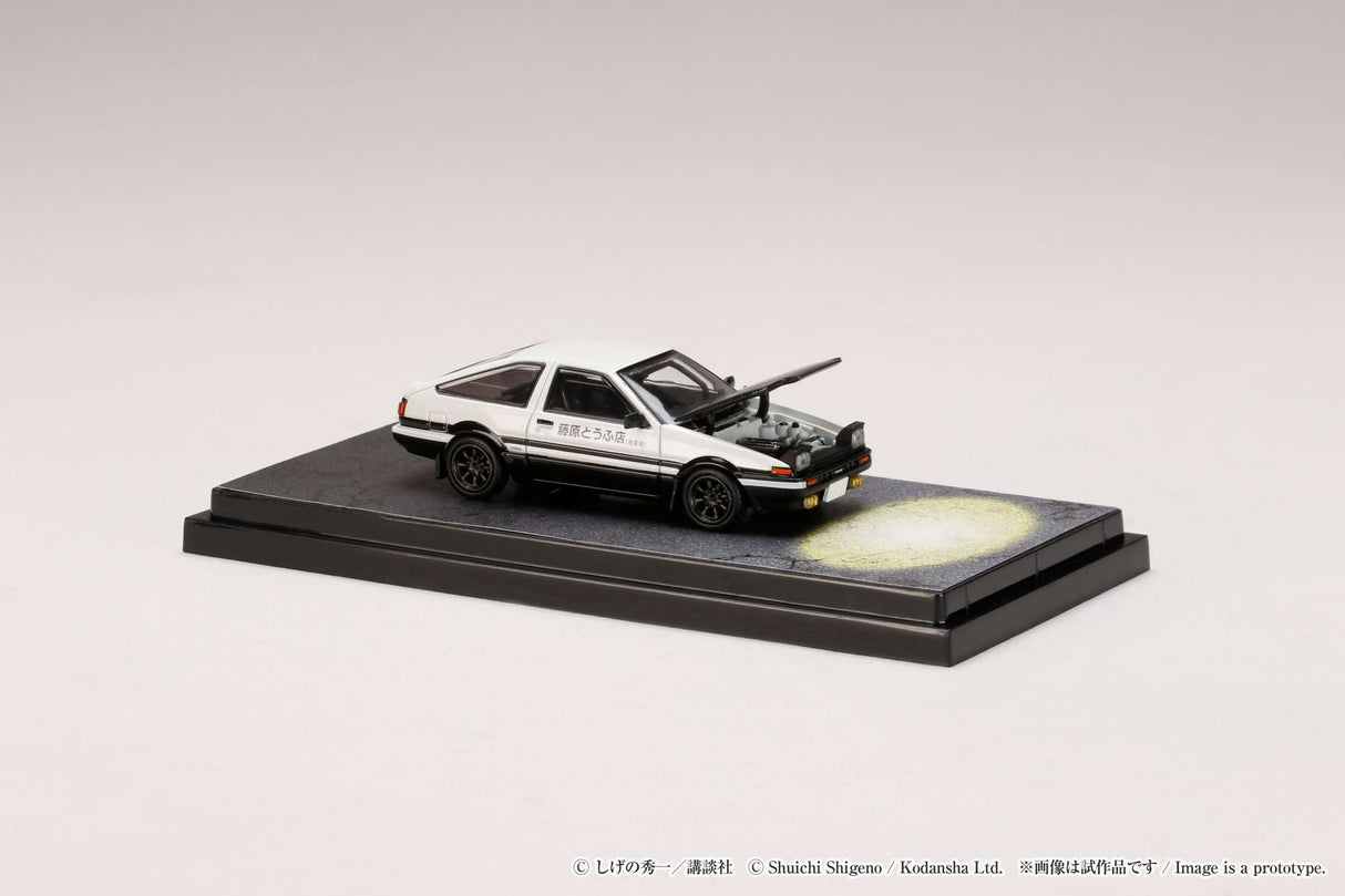 Hobby Japan 1:64 Toyota Sprinter Trueno (AE86) Initial D Final Version VS Shinji Inui