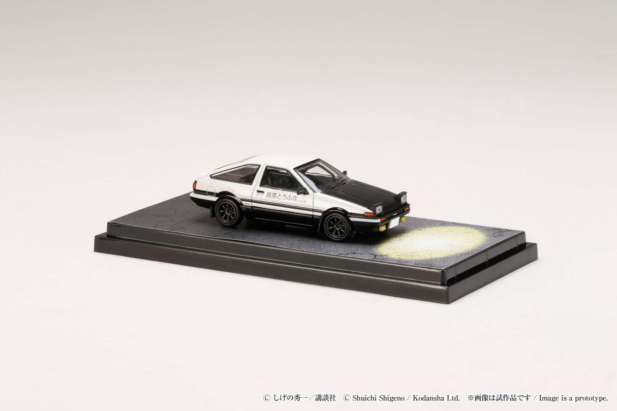 Hobby Japan 1:64 Toyota Sprinter Trueno (AE86) Initial D Final Version VS Shinji Inui