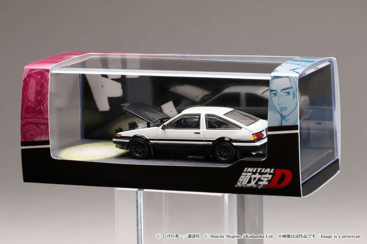 Hobby Japan 1:64 Toyota Sprinter Trueno (AE86) Initial D Final Version VS Shinji Inui