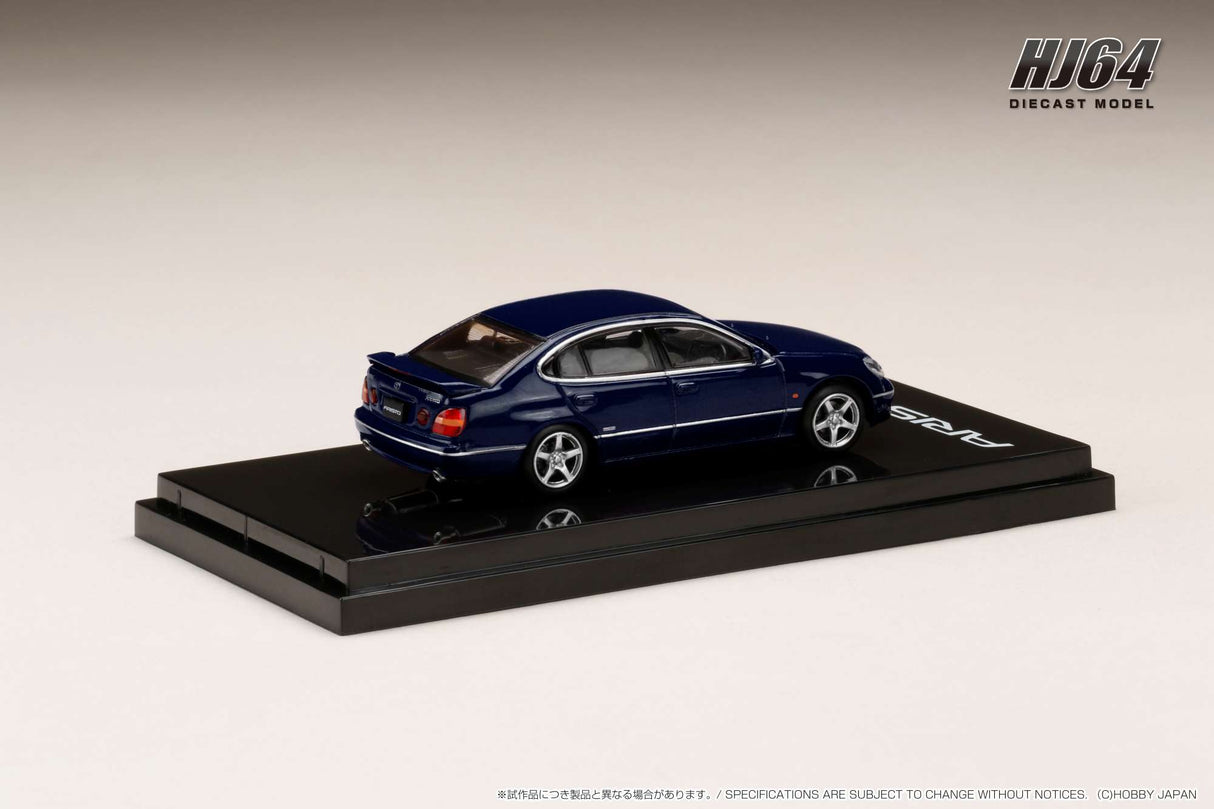 Hobby Japan 1:64 Toyota Aristo (V300) Vertex Edition Early Version in Dark Blue Mica