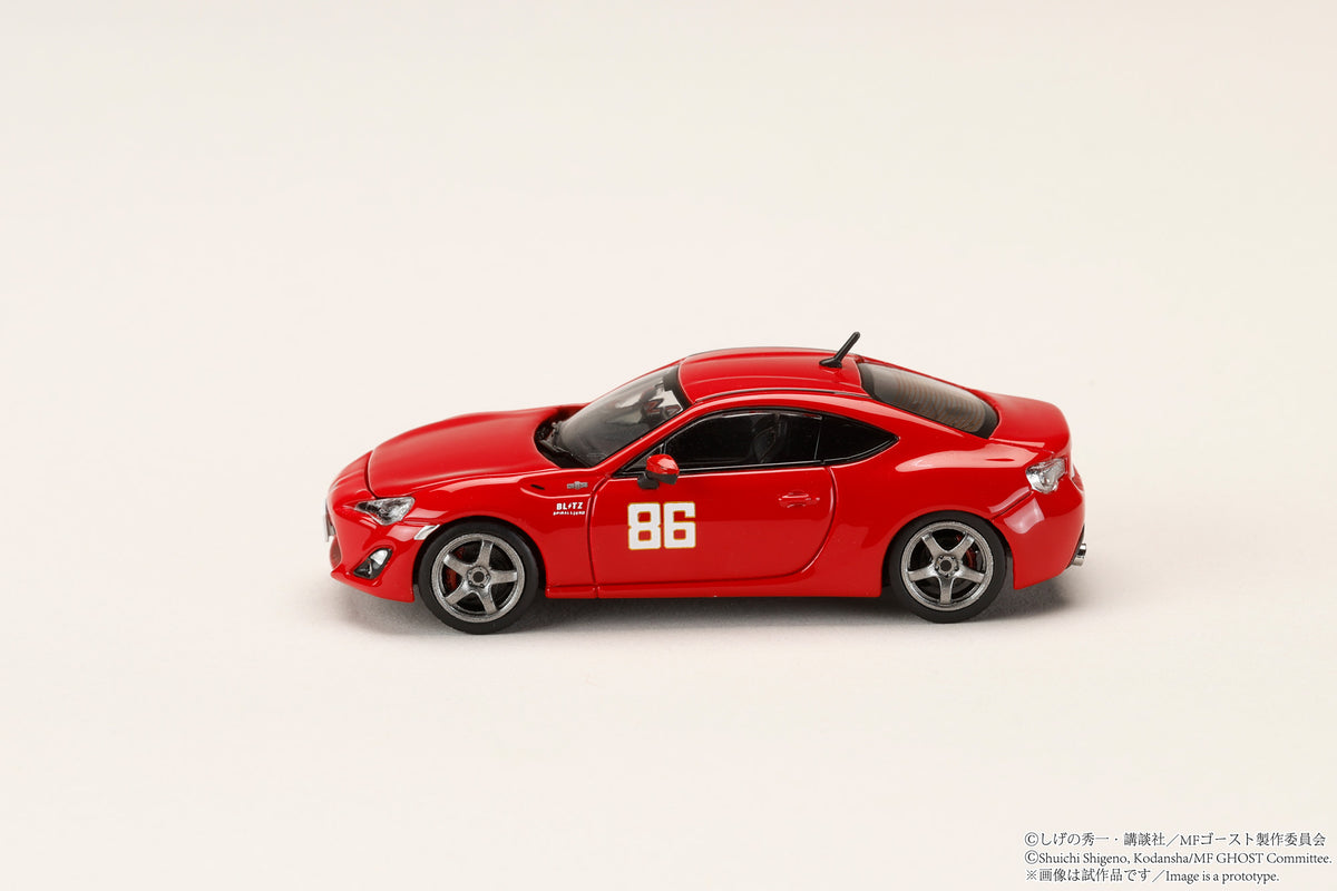 *PREORDER* Hobby Japan 1:64 Toyota 86 GT (ZN6) at Ashinoko GT / MF GHOST – Kanata Katagiri