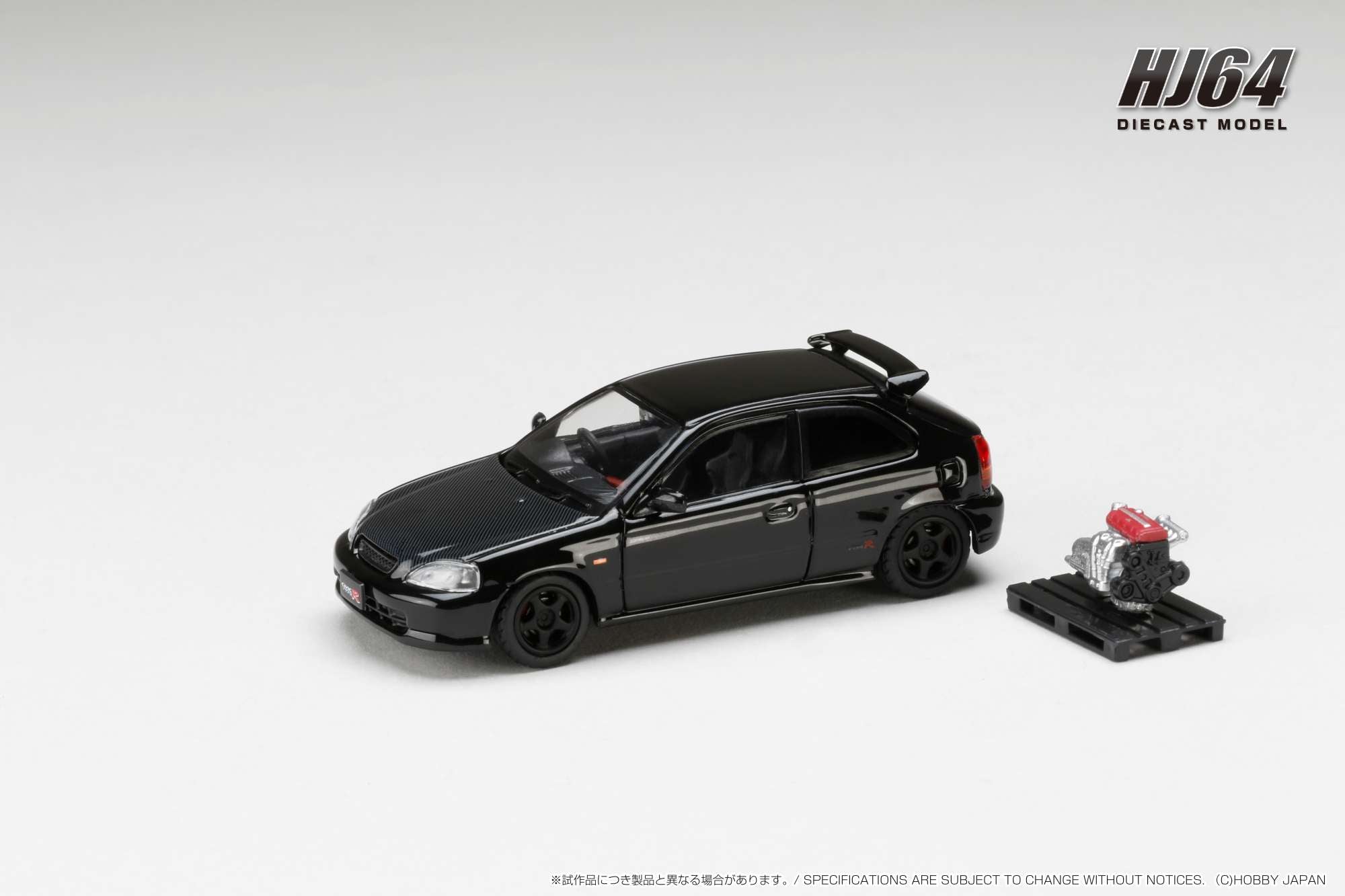 Hobby Japan 1:64 Honda Civic Type-R (EK9) Early Version in