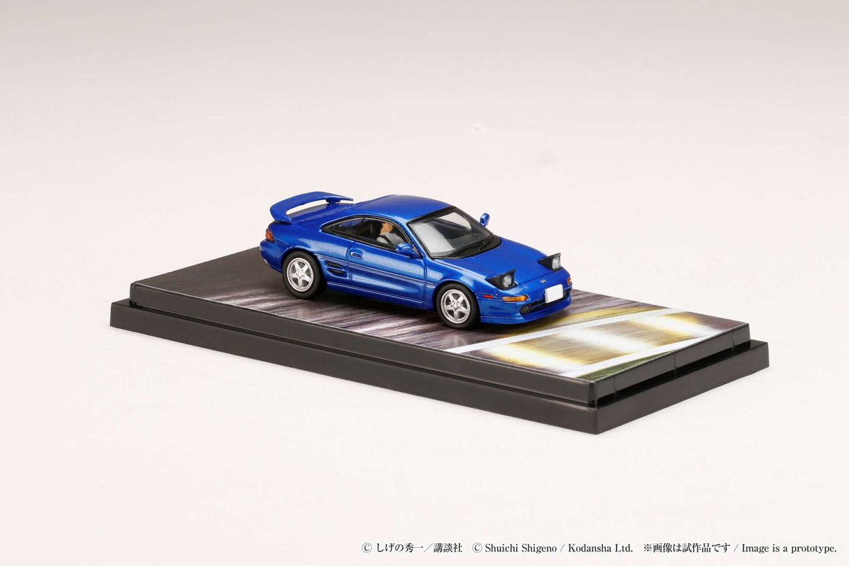 Hobby Japan 1:64 Toyota MR2 (SW20) G-Limited / INITIAL D vs Takumi Fujiwara with Kai Kogashiwa Driver Figure