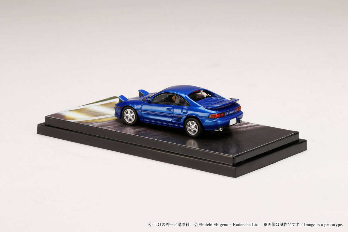 Hobby Japan 1:64 Toyota MR2 (SW20) G-Limited / INITIAL D vs Takumi Fujiwara with Kai Kogashiwa Driver Figure
