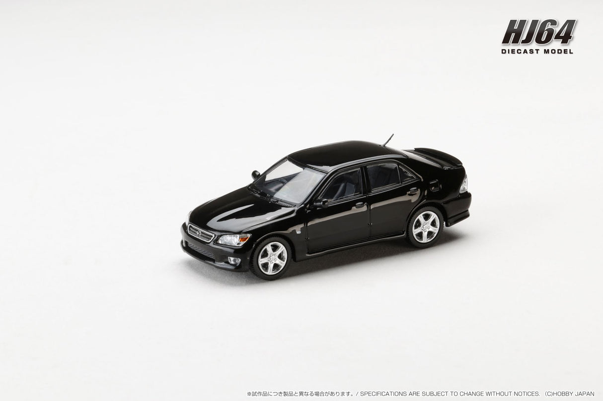 Hobby Japan 1:64 Toyota ALTEZZA RS200 (E10) 1999 in Black