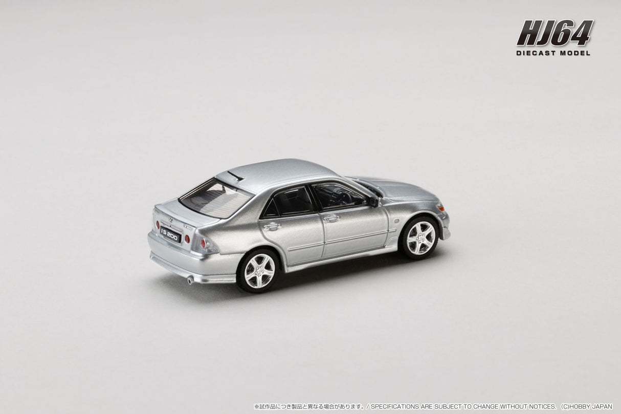 Hobby Japan 1:64 Toyota ALTEZZA RS200 (E10) 1999 in Silver