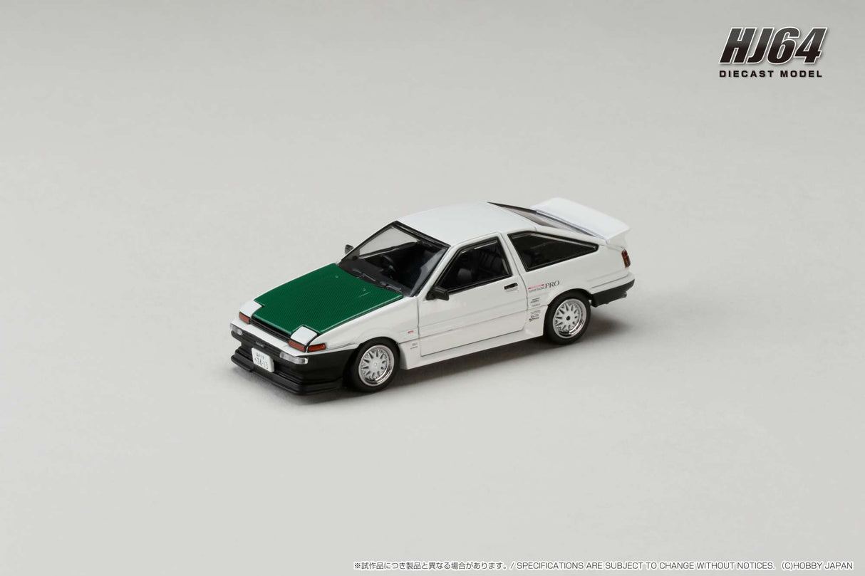 Hobby Japan 1:64 Toyota Sprinter Trueno AE86 DRIFT KING with Dori Dori Mesh Wheels