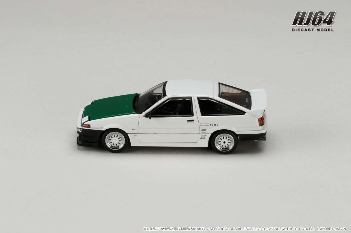 Hobby Japan 1:64 Toyota Sprinter Trueno AE86 DRIFT KING with Dori Dori Mesh Wheels