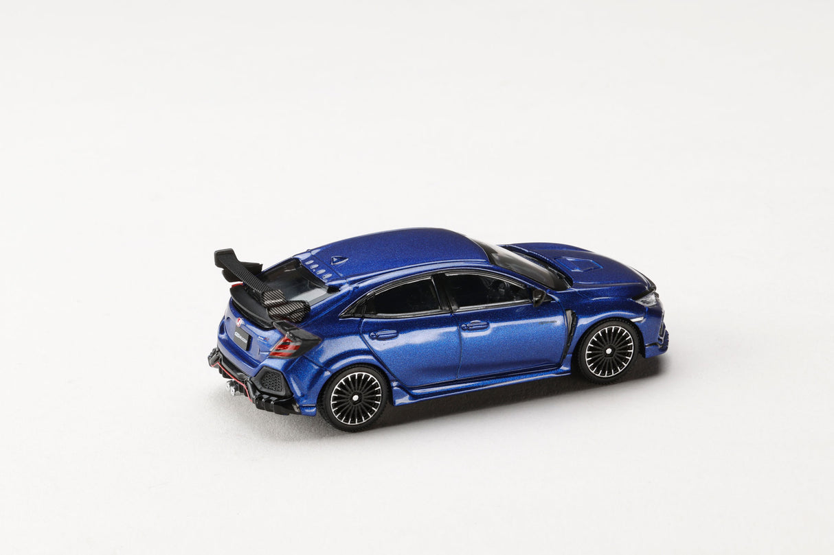 *PREORDER* Hobby Japan 1:64 Honda Civic Type-R (FK8) MUGEN in Racing Blue Pearl