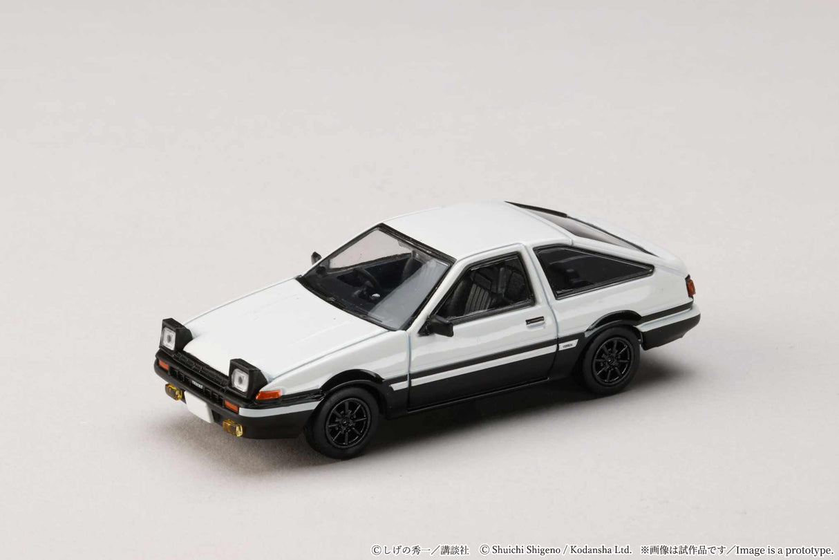 *PREORDER* Hobby Japan 1:64 Toyota SPRINTER TRUENO (AE86)/ INITIAL D Takumi Fujiwara VS Takeshi Nakazato