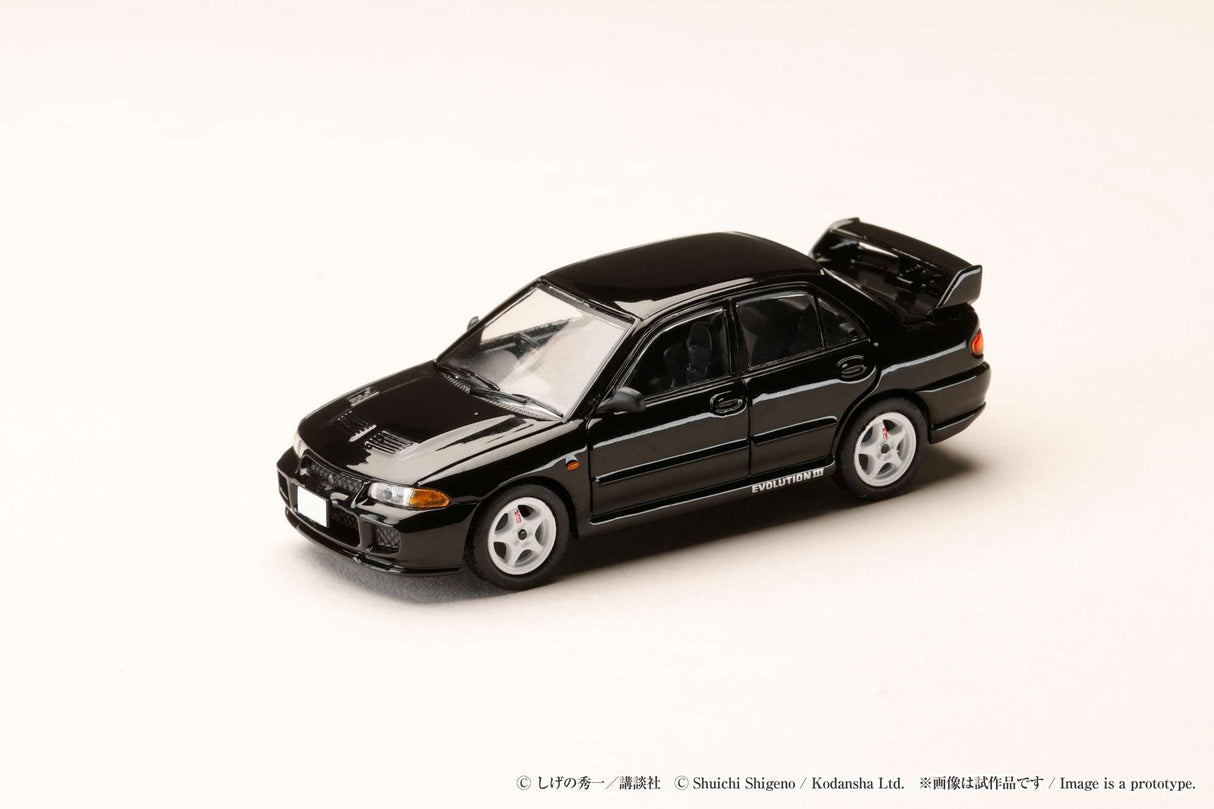 *PREORDER* Hobby Japan 1:64 Mitsubishi Lancer RS Evolution III / INITIAL D Kyoichi Sudo VS Ryosuke Takahashi
