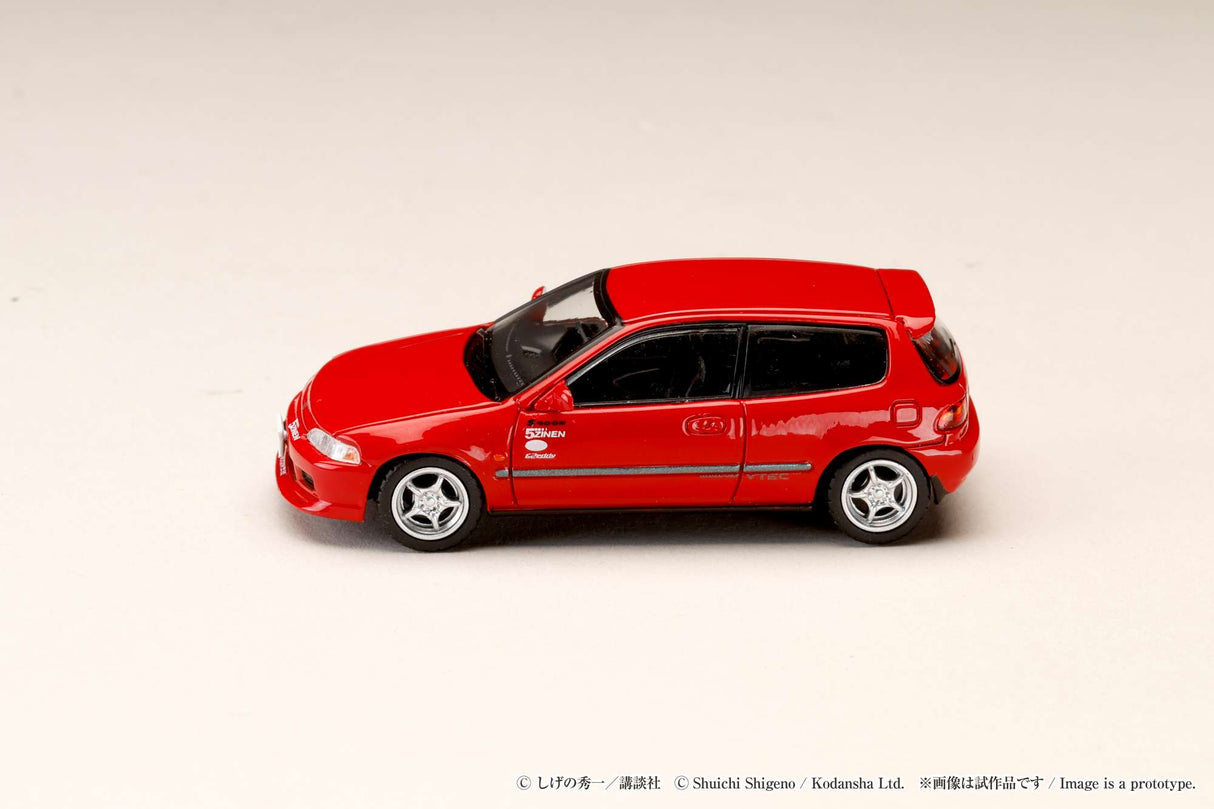 *PREORDER* Hobby Japan 1:64 Honda CIVIC (EG6) Myogi Night Kids / INITIAL D Shingo Shoji VS Takumi Fujiwara