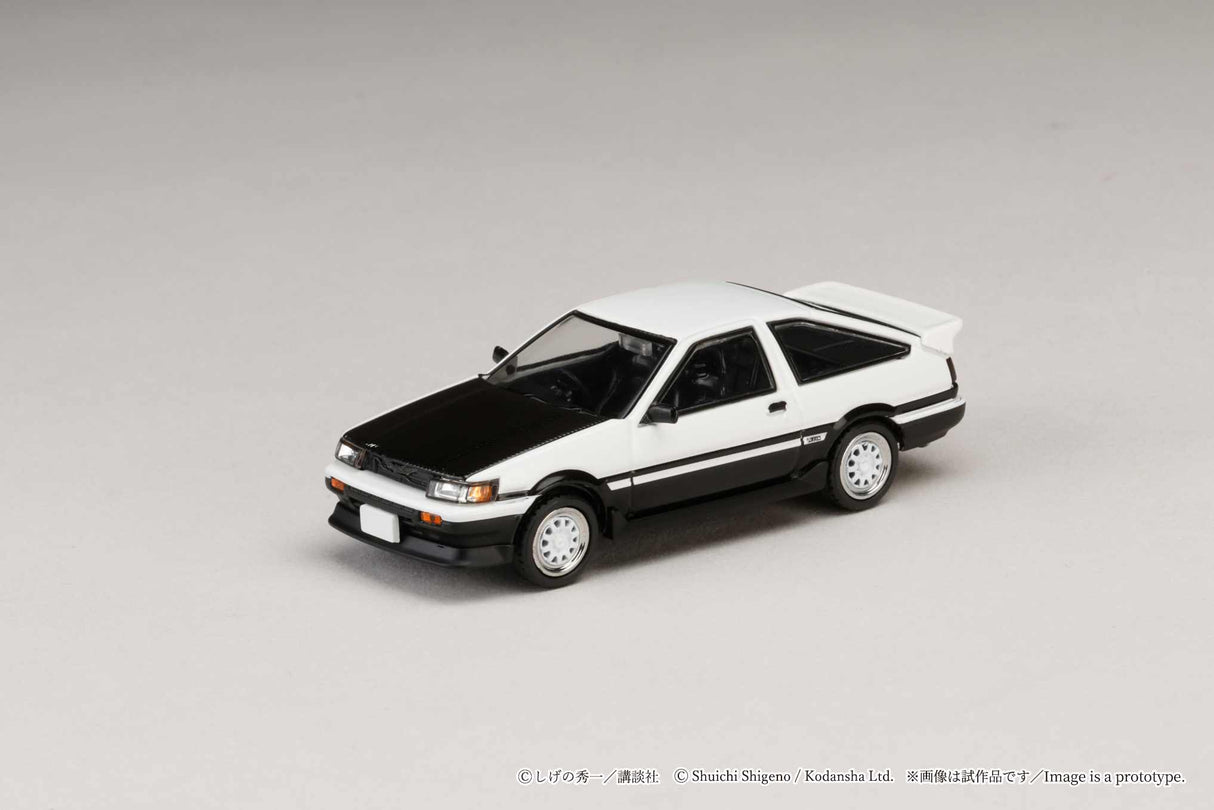 *PREORDER* HobbyJapan 1/64 Toyota COROLLA LEVIN (AE86)/ INITIAL D Wataru Akiyama VS Keisuke Takahashi