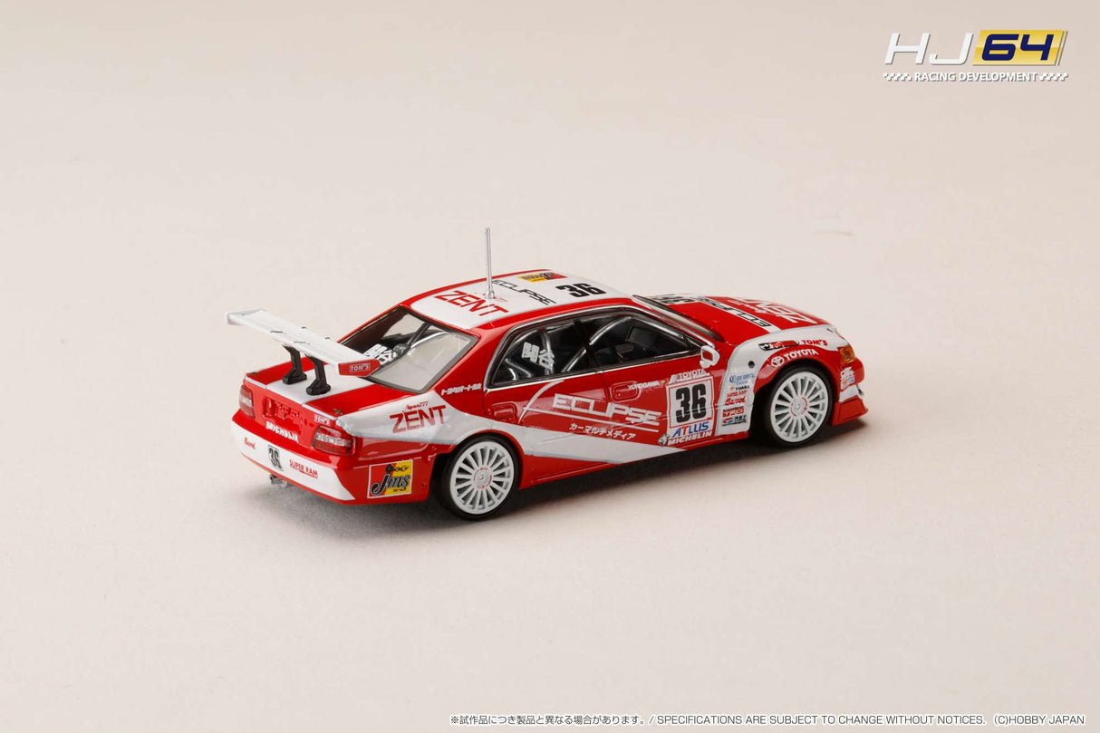 *PREORDER* Hobby Japan 1:64 Toyota Chaser ZENT ECLIPSE (#36) 1997 JTCC