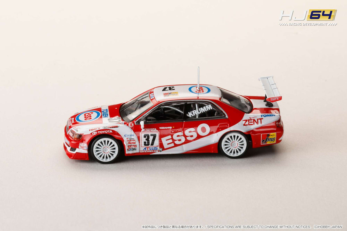 *PREORDER* Hobby Japan 1:64 Toyota Chaser ESSO TONEN TOM'S (#37) 1997 JTCC