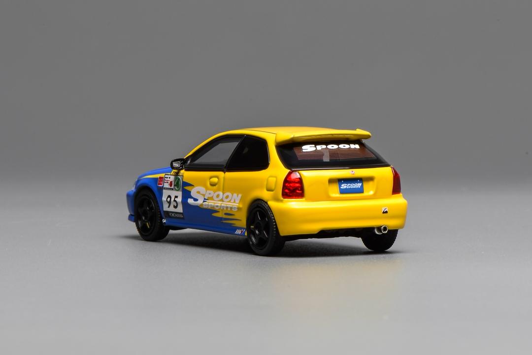 MotorHelix 1:64 Honda Civic Type R (EK9) Customized Version Spoon
