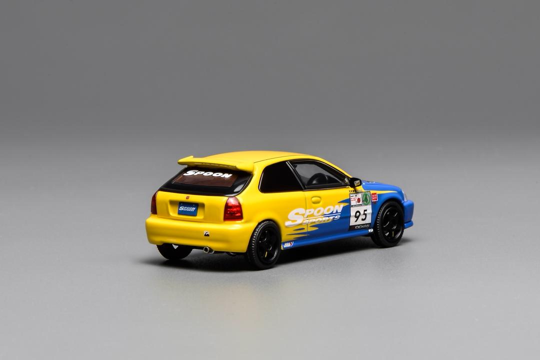 MotorHelix 1:64 Honda Civic Type R (EK9) Customized Version Spoon