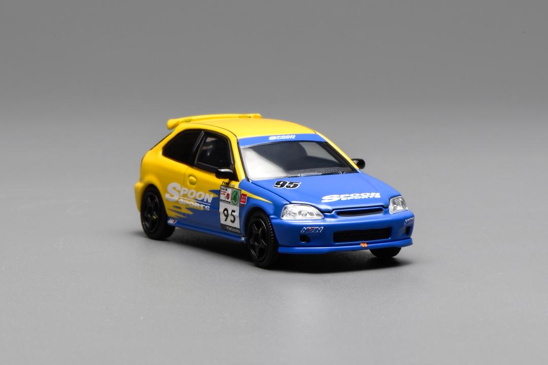 MotorHelix 1:64 Honda Civic Type R (EK9) Customized Version Spoon