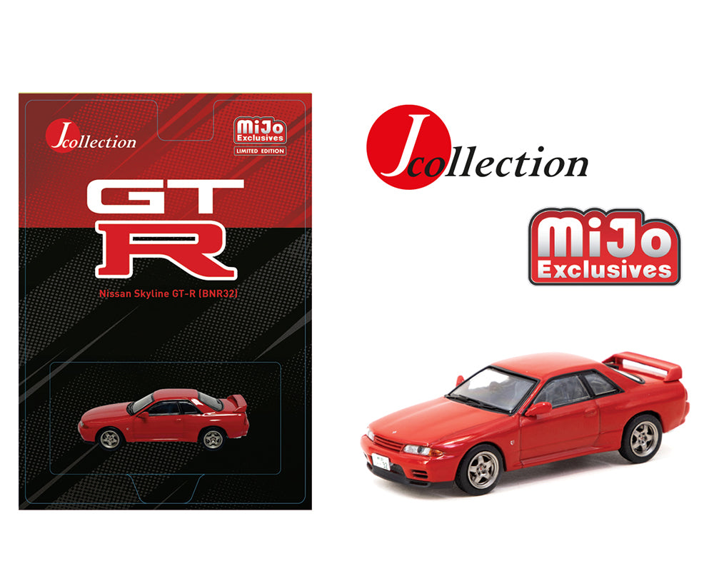 Tarmac Works 1:64 Nissan Skyline GT-R (BNR32) in Red