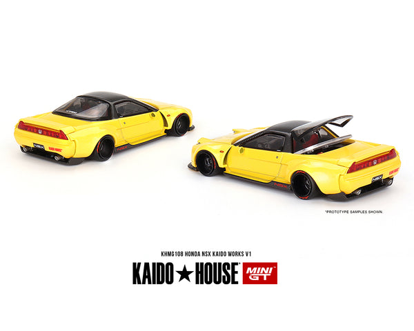 *PREORDER* Kaido House 1:64 Honda NSX Evasive V1 in Yellow