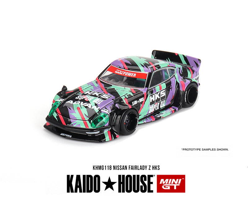 *PREORDER* Kaido House 1/64 Nissan Fairlady Z with HKS Livery