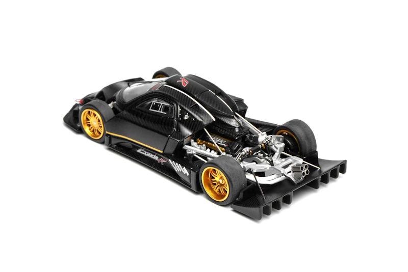 MotorHelix 1:64 Pagani Zonda R in Carbon Fiber