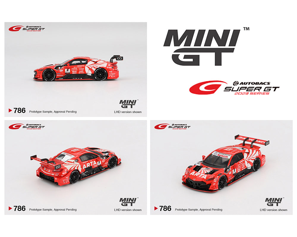 *PREORDER* MINI GT 1:64 Japan Exclusive Honda NSX-GT “Type S” GT500 #8 “ARTA MUGEN NSX-GT ” ARTA 2023 SUPER GT Series