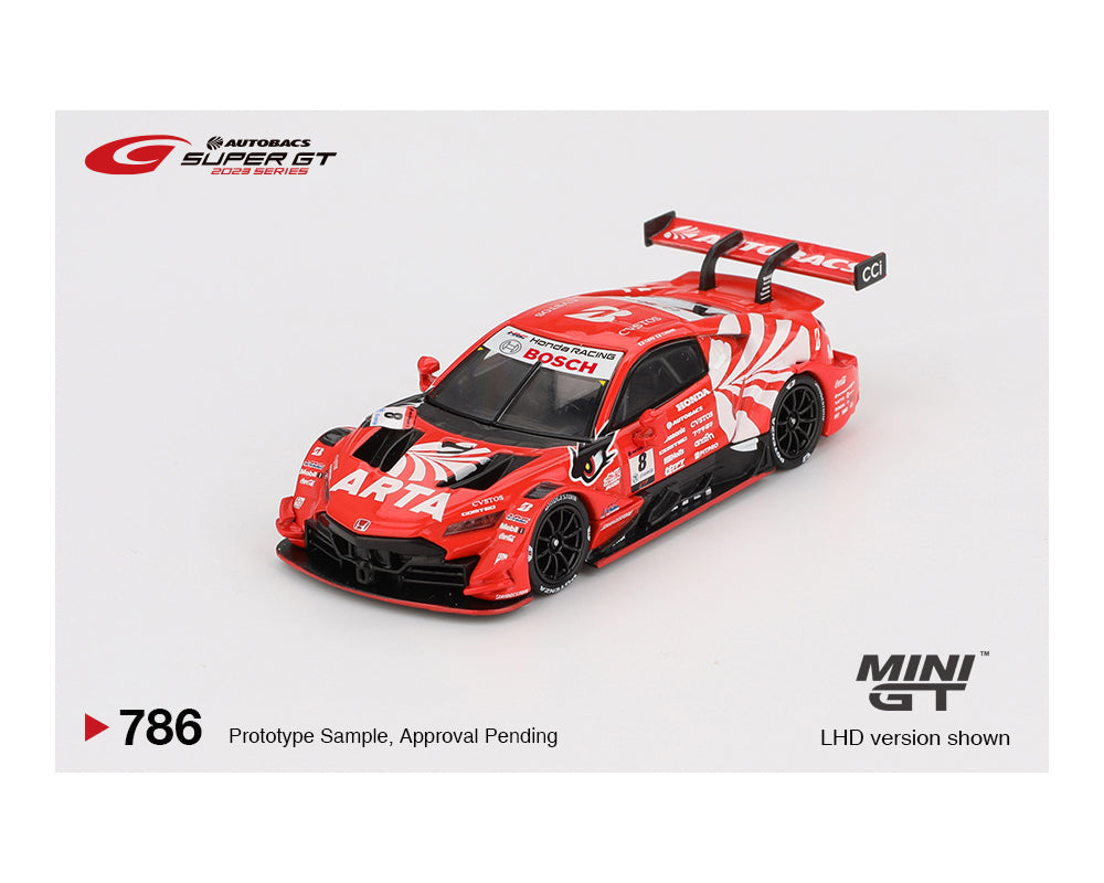 *PREORDER* MINI GT 1:64 Japan Exclusive Honda NSX-GT “Type S” GT500 #8 “ARTA MUGEN NSX-GT ” ARTA 2023 SUPER GT Series