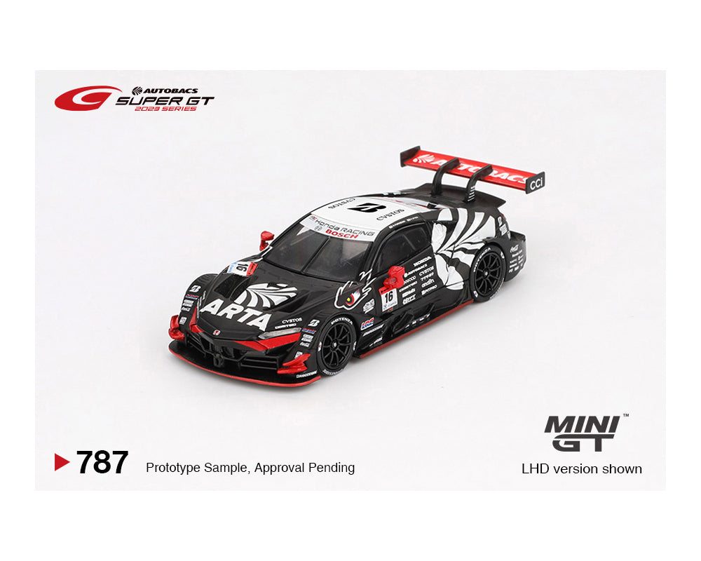 *PREORDER* MINI GT 1:64 Japan Exclusive Honda NSX-GT “Type S” GT500 #16 “ARTA MUGEN NSX-GT ” ARTA 2023 SUPER GT Series