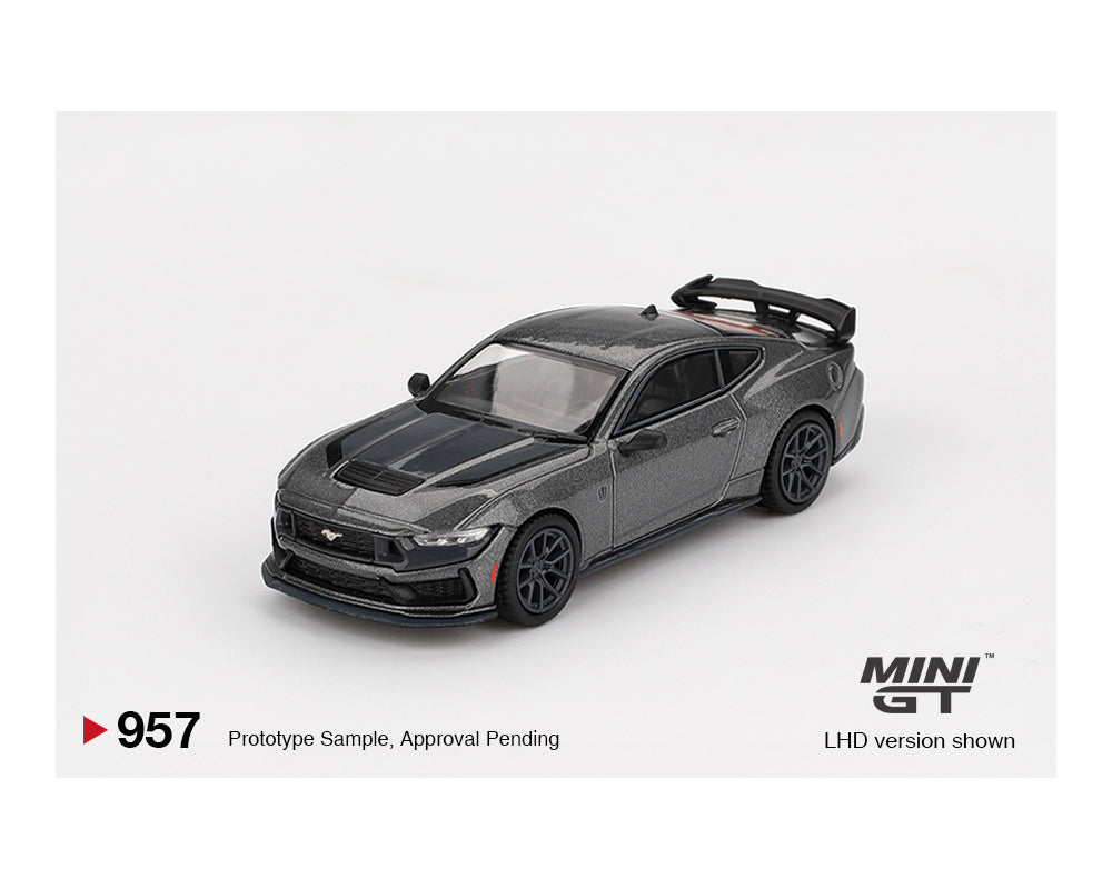 *PREORDER* MINI GT 1:64 Ford Mustang Dark Horse 2024 in Carbonized Gray