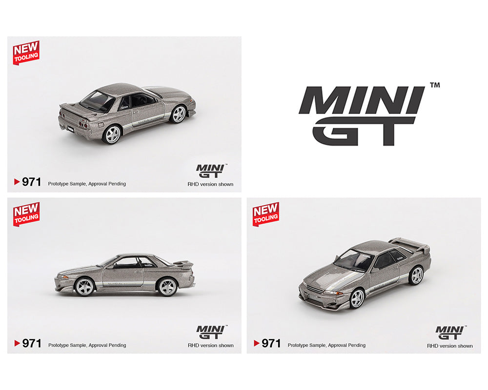 MINI GT 1:64 Nissan Skyline GT-R (R32) Combat C-I Veilside in Combat Grey