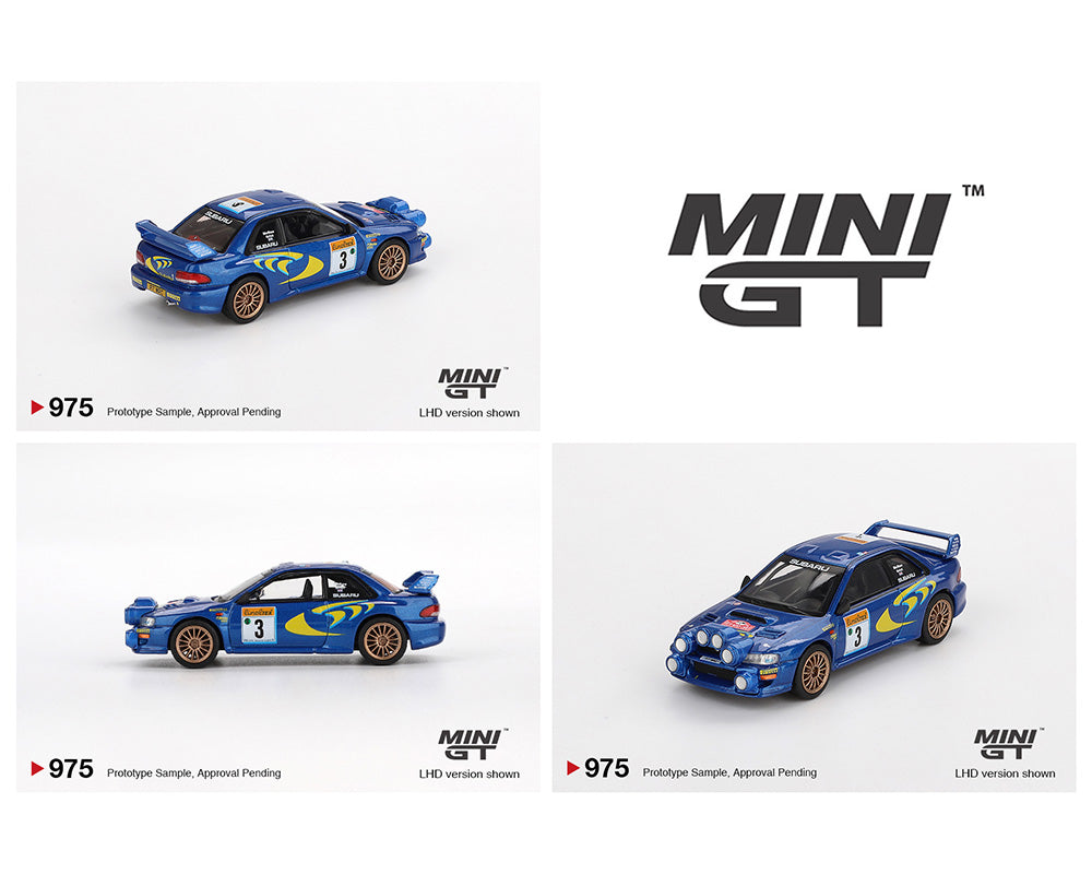 *PREORDER* MINI GT 1:64 Subaru Impreza WRC98 1998 Rally Monte-Carlo 3rd Place #3