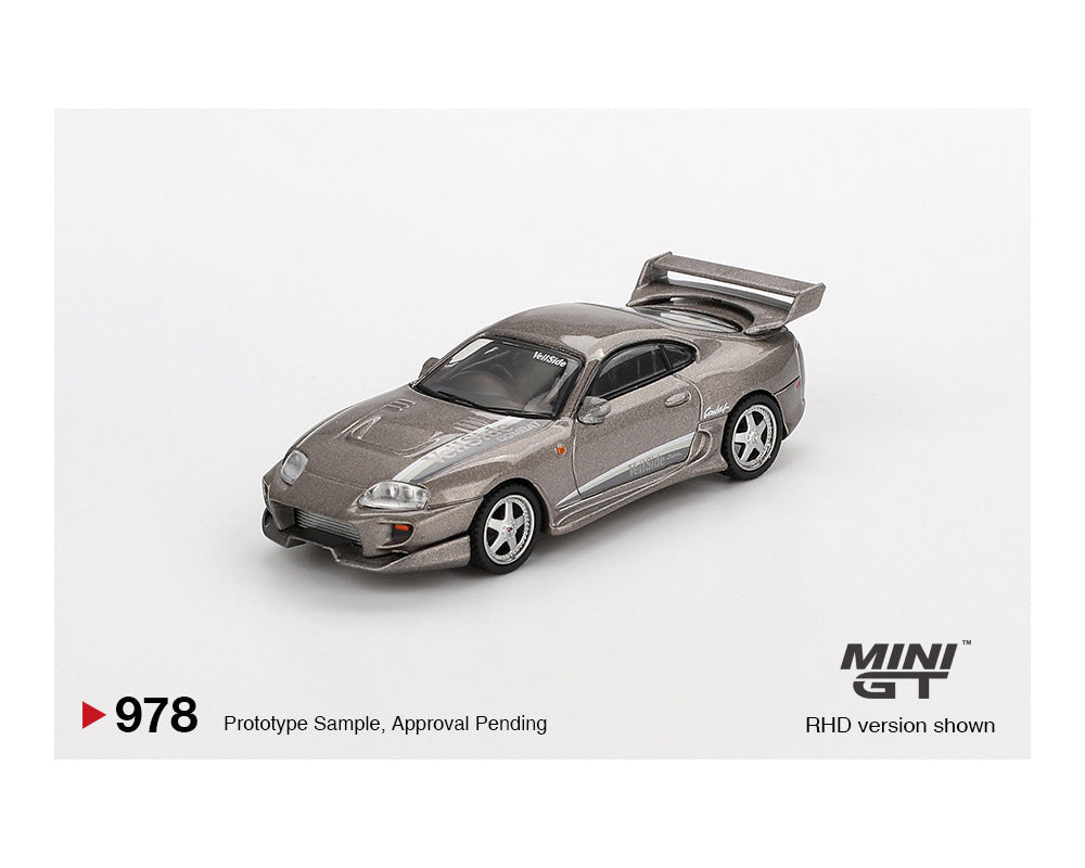 MINI GT 1:64 Toyota Supra VeilSide Combat V-II in Combat Grey