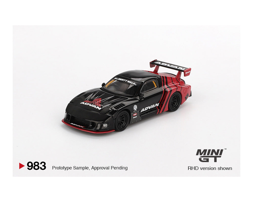 MINI GT 1:64 Mazda RX-7 LB-Super Silhouette Advan Edition