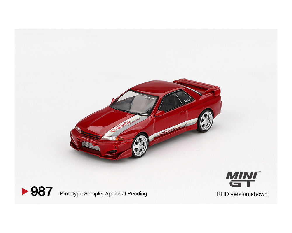 *PREORDER* MINI GT 1:64 Nissan Skyline GT-R (R32) Combat C-I Veilside in Gem Red