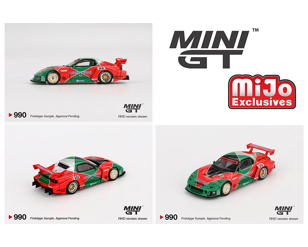 *PREORDER* MINI GT 1:64 Mazda RX-7 LB-Super Silhouette 787B Renown Livery Edition
