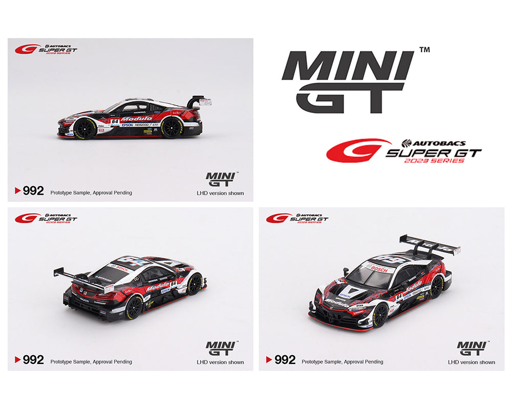 MINI GT 1:64 Japan Exclusive Honda NSX-GT “Type S” GT500 #64 “Modulo NSX-GT” Modulo Nakajima Racing 2023 SUPER GT Series
