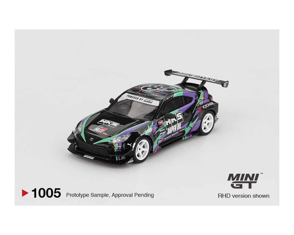MINI GT 1:64 Toyota GR86 HKS TYPE R 2022 Tokyo Auto Salon