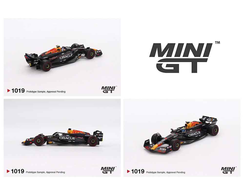 *PREORDER* MINI GT 1:64 Oracle Red Bull Racing RB20 #11 Sergio Pérez 2024 F1 2024 Bahrain GP 2nd Place
