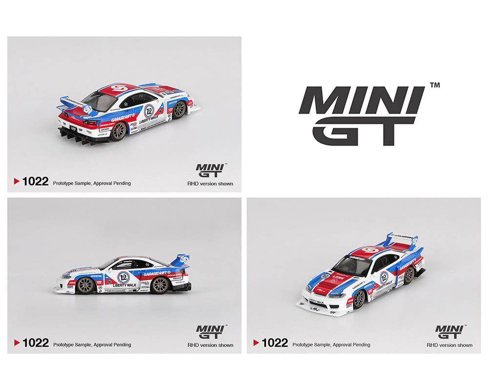 *PREORDER*MINIGT 1:64 Nissan LB-Super Silhouette S15 SILVIA GARASIDRIFT x LBWK 2025