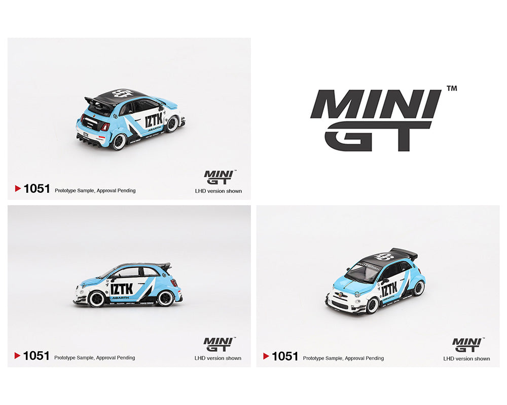 *PREORDER* MINIGT 1:64 ABARTH 595 LB-WORKS x Abas Works IZTK