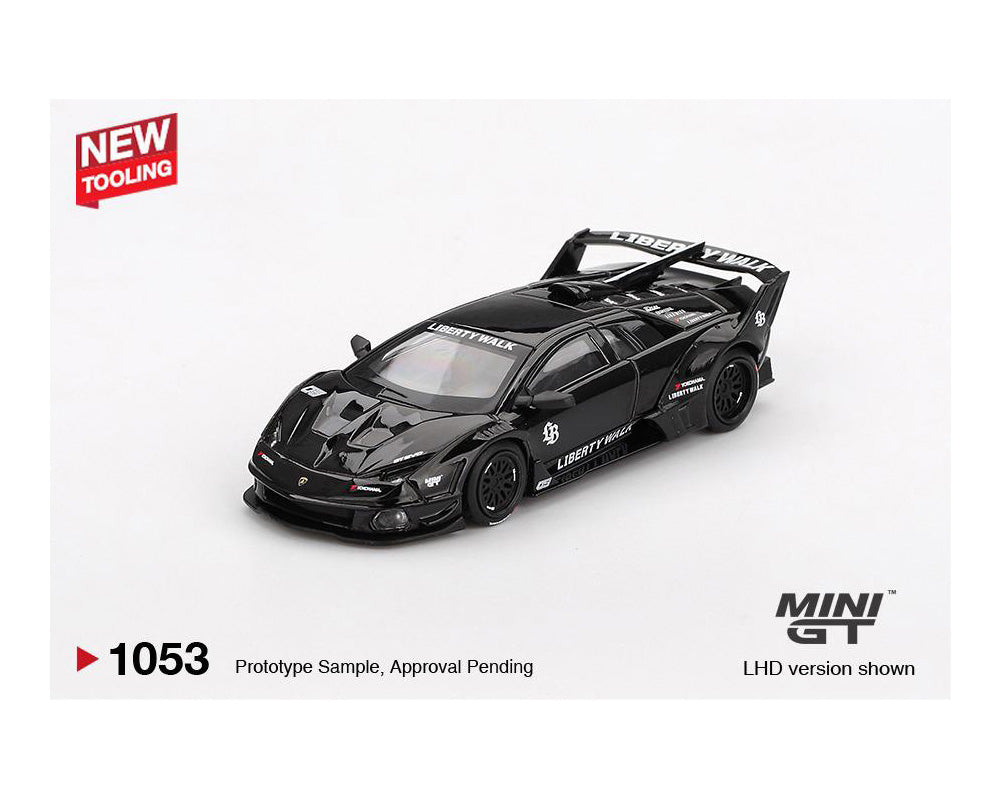 *PREORDER* MINI GT 1:64 Lamborghini LB-Silhouette WORKS MURCIELAGO GT- Evo Black