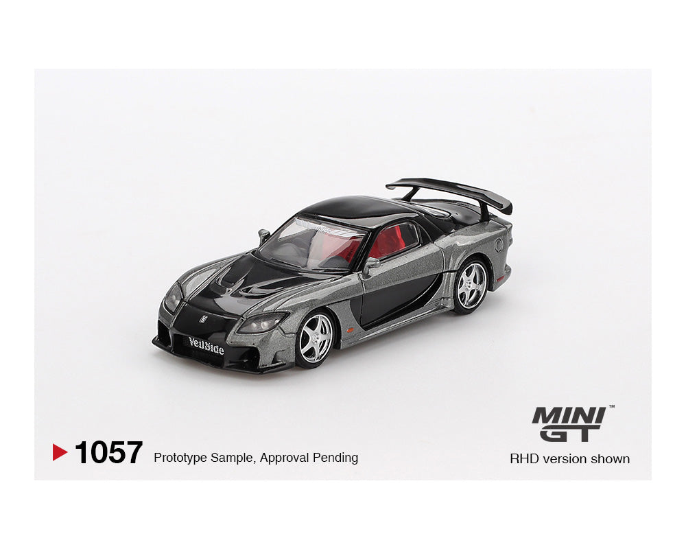 *PREORDER* MINI GT 1:64 Mazda RX-7 (FD3S) VeilSide Forunte Edition in Grey